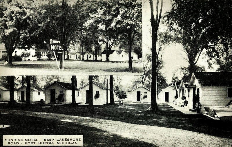 Sunrise Motel - Vintage Postcard (newer photo)